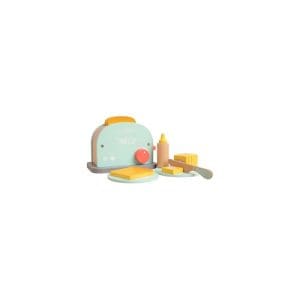 Owl & Fox Wooden Toaster Set