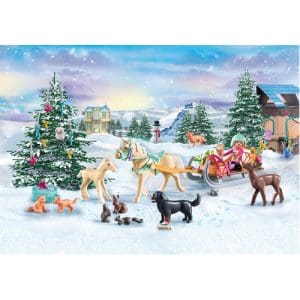 PLAYMOBIL 71345 Advent Calendar: Christmas Sleigh Ride