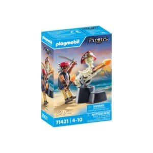 PLAYMOBIL 71421 Pirates: Pirate vs. Deeper – Cannon Master