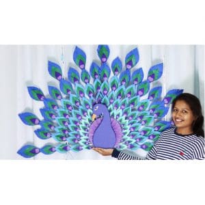 Peacock Paper Wall Decoration
