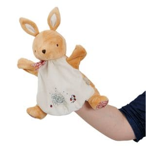 Petites Chansons - Rabbit Doudou Puppet