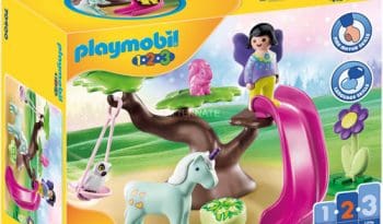 Playmobil 1.2.3 Fairy Playground For 18+ Months