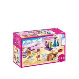 Playmobil 70208 Dollhouse Master Bedroom with Interchangable Dresses