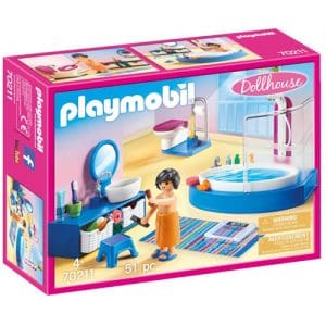 Playmobil 70211 Dollhouse Furnished Bathroom