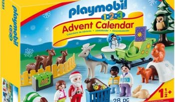 Playmobil Advent Calendar - Christmas In The Forest With Reindeer Sleigh