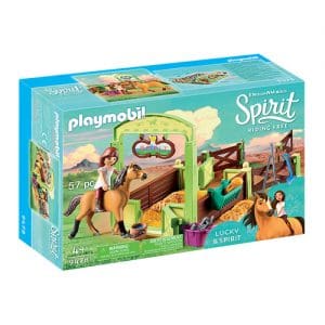 Playmobil DreamWorks Spirit 9478 Lucky and Spirit with Horse Stall