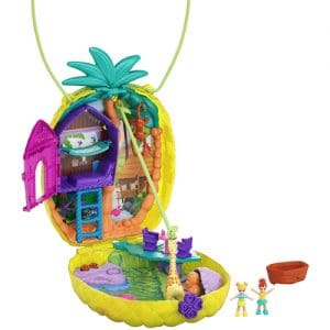 Polly Pocket Polly & Lila Pineaplle Safari Purse