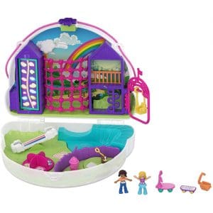Polly Pocket Polly & Shani Rainbow Cloud Purse