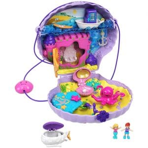 Polly Pocket Rainbow Polly & Shani Seashell Purse