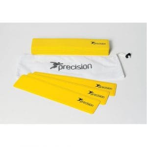 Precision Rectangular Rubber Markers (Set of 15): Yellow