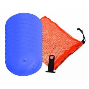 Precision Round Marker Discs (Set of 10): Blue