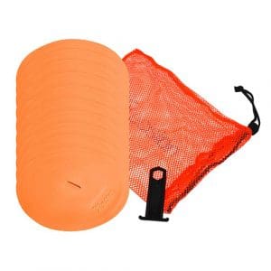 Precision Round Marker Discs (Set of 10): Orange