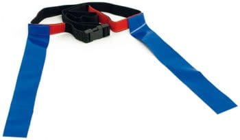 Precision Rugby Tag Belt: Blue