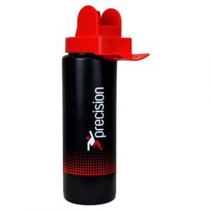 Precision Team Hygiene Water Bottle: Black/Red