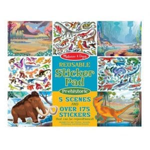 Prehistoric Reusable Sticker Pad