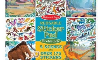 Prehistoric Reusable Sticker Pad