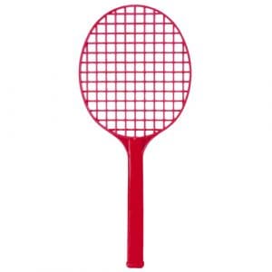 Primary Tennis Racket: Red