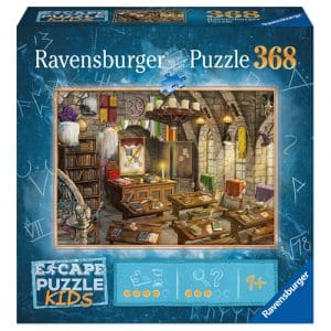 Ravensburger Escape Puzzle Kids – Wizard School 368 piece Mystery Jigsaw Puzzle