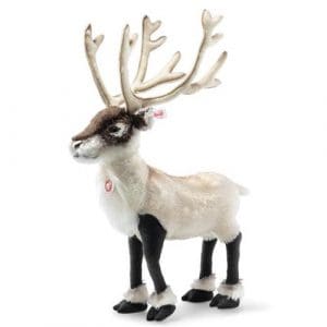 Reindeer Erik Beige Standing 34cm