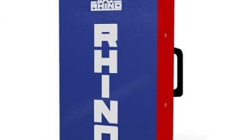 Rhino Mini Hit Shield 50x30x10cm: Blue/Red