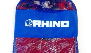 Rhino Netball Bibs: Red - Adult