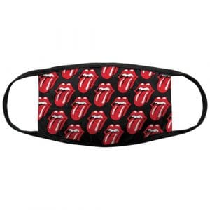 Rolling Stones Tongue Repeat Face Coverings