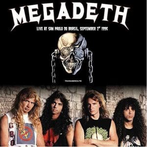 Sao Paulo Do Brasil September 2nd 1995 (White Vinyl) - Megadeth
