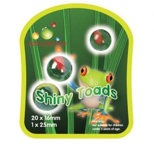 Shiny Toads - Happy Henry Marbles