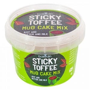 Baked In Single Pot Sticky Toffee Mug Cake Mix
