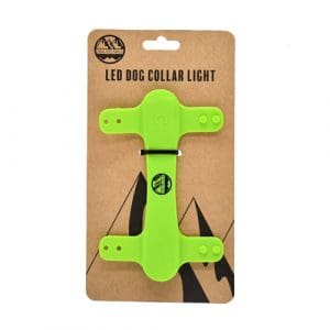 Six Peaks LED Dog Collar Light: Fluo Yellow