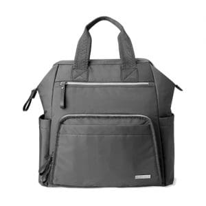 Skip Hop Main Frame Wide Open Backpack- Charcoal