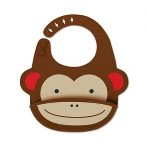 Skip Hop Zoo Silicone Bib - Monkey