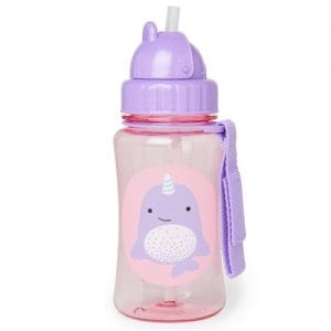 Skip Hop Zoo Straw Bottle - Narwhal