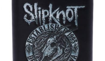 Slipknot - Flaming Goat Hip Flask 7oz