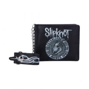 Slipknot - Flaming Goat Wal (Embossed Wallet With Chain)let
