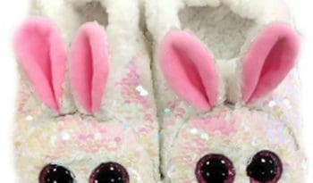 Slippers Bunny Slippers Sequin - Large