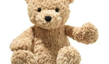Soft Cuddly Friends Jimmy Teddy bear, light brown