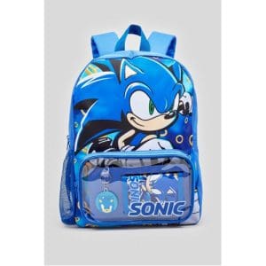 Sonic Rings Backpack, Wallet And Keyring Set
