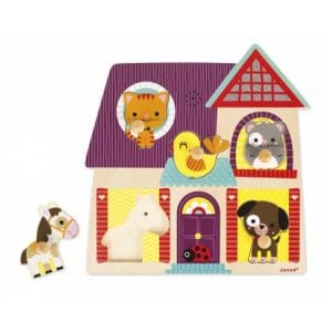 Sound Puzzle My Little Friends 5 Pieces Children's Jigsaw Puzzle