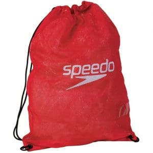 Speedo Equipment Mesh Wet Kit Bag - Red