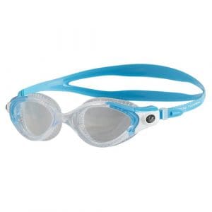 Speedo Futura Biofuse Flexiseal Female Goggles: Turquoise/Clear - Adult