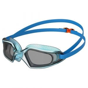 Speedo Hydropulse Goggles: Blue/Smoke - Junior