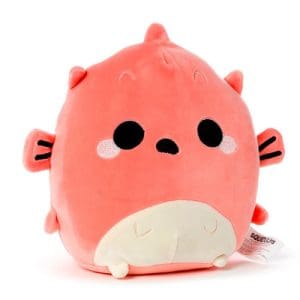 Squidglys Puff the Pufferfish Adoramals Ocean Plush Toy