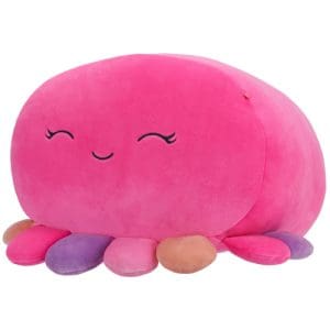 Squishmallows - 12 Inch Squishmallow Octavia - Hot Pink Octopus w/Multicolored Tentacles Stackables