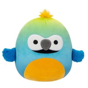 Squishmallows - Baptise the Blue and Yellow Macaw 7.5 Inch Plush Soft Toy