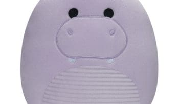 Squishmallows Little Plush (7.5") Hanna - Purple Hippo with Corduroy Belly