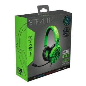 Stealth C6-100 Gaming Headset for XBOX, PS4/PS5, Switch, PC - Green Camo