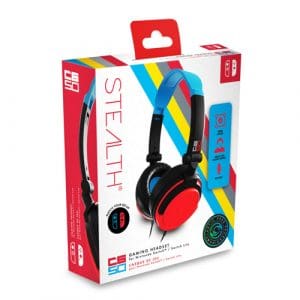 Stealth C6-50 Gaming Headset for Switch, XBOX, PS4/PS5, PC - Blue/Red