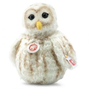Steiff Roly Poly Snow Owl 19cm White