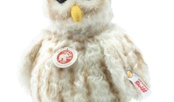 Steiff Roly Poly Snow Owl 19cm White